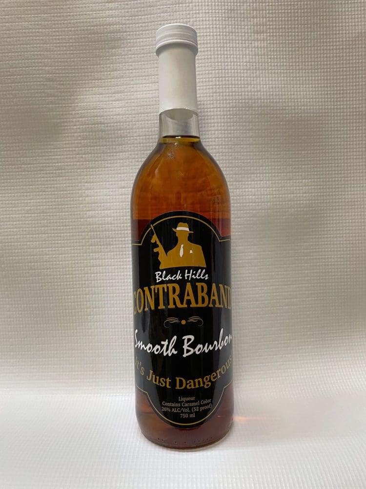 Black Hills Contraband bottle of Smooth Bourbon