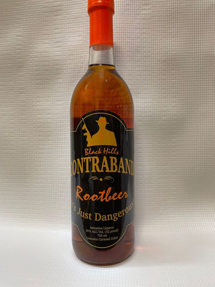 Black Hills Contraband bottle of Rootbeer