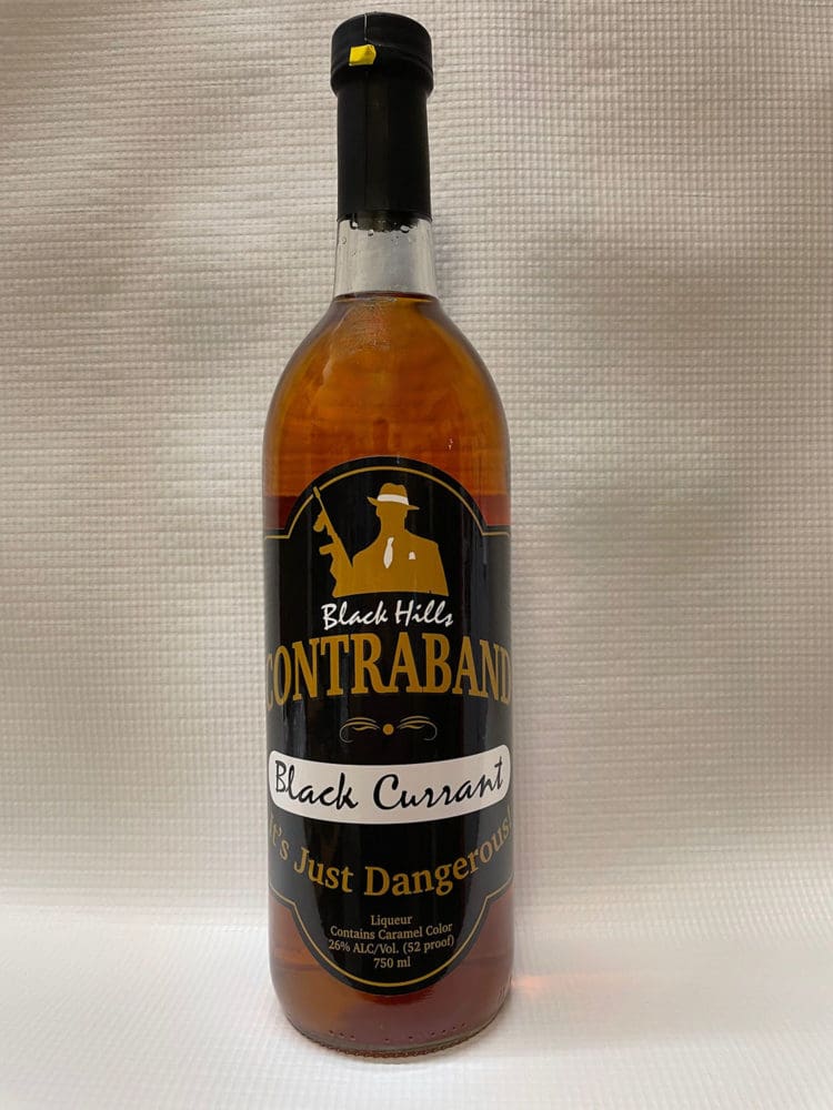 Black Hills Contraband bottle of Black Currant