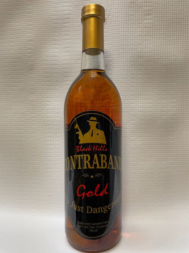 Black Hills Contraband bottle of Gold