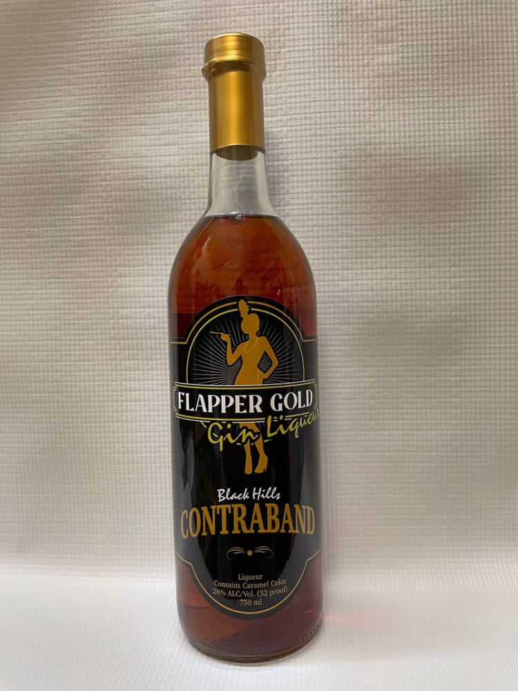Black Hills Contraband bottle of Flapper Gold